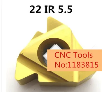 22 IR 5.5 ISO ,INTERNAL threaded turning Insert,Coating General Type partial profile 60 degree Cutting Steel,PITCH 5.5
22 IR 5.5 ISO ,INTERNAL threaded turning Insert,Coating General Type partial profile 60 degree Cutting Steel,PITCH 5.5