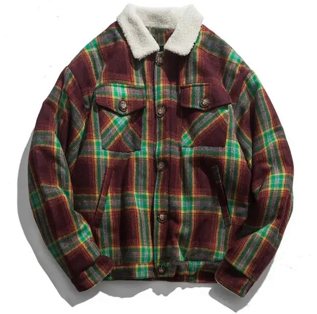 Vintage Plaid Thick Jackets Men 2018 Winter Warm Street Wear Windbreaker Harajuku Hip Hop Outwear Jacket Coat Dropshipping
Vintage Plaid Thick Jackets Men 2018 Winter Warm Street Wear Windbreaker Harajuku Hip Hop Outwear Jacket Coat Dropshipping