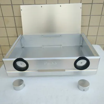 B-006 CNC All Aluminum Cabinet Chassis Case Box Cabinet for DIY Audio Power Amplifier 430mm*100mm*312mm 430*100*312mm
B-006 CNC All Aluminum Cabinet Chassis Case Box Cabinet for DIY Audio Power Amplifier 430mm*100mm*312mm 430*100*312mm