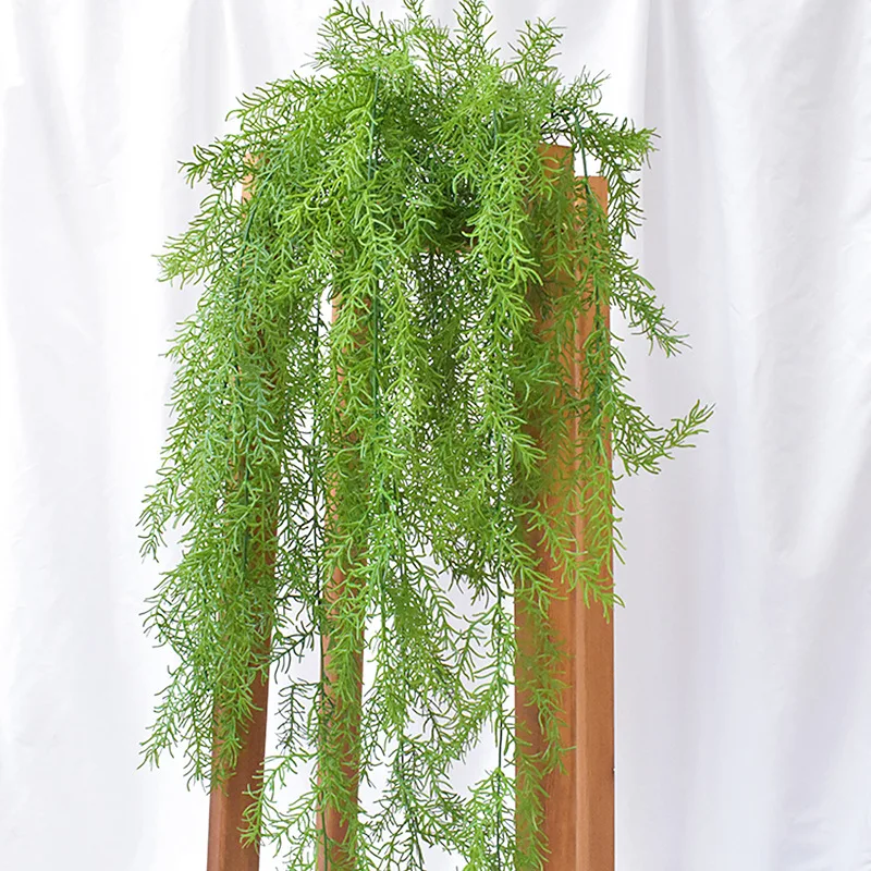 114 CM Artificial pine needle grass plants wall hanging fake plastic grass air rattan home hotel wedding decoration
114 CM Artificial pine needle grass plants wall hanging fake plastic grass air rattan home hotel wedding decoration