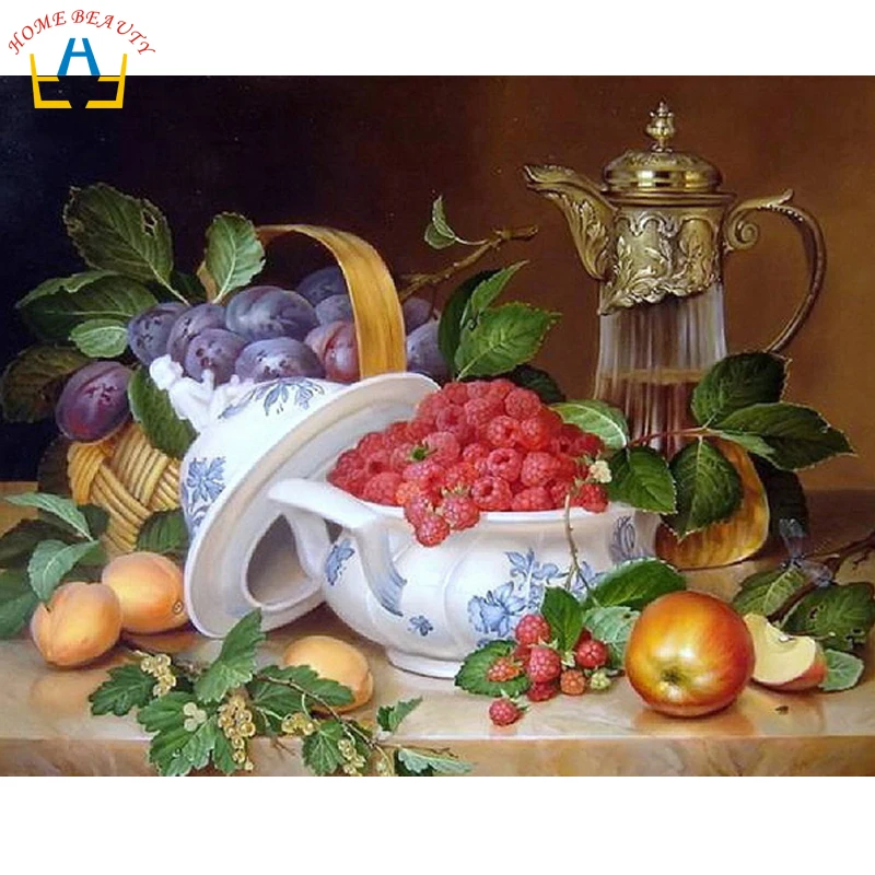 Diy hand painted oil paint by numbers drawing coloring painting by number wall canvas picture home decor craft fruits JY090
Diy hand painted oil paint by numbers drawing coloring painting by number wall canvas picture home decor craft fruits JY090