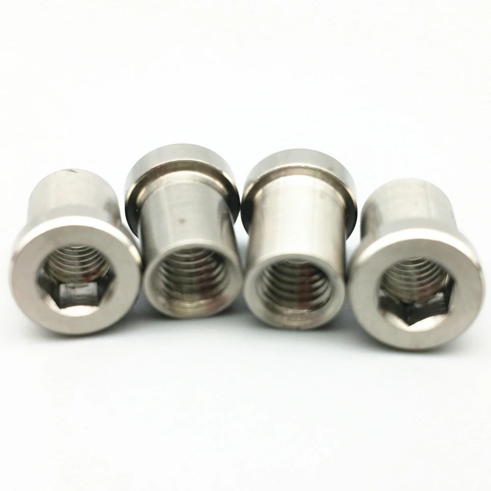 Titanium Lock Nut M5 length 11mm DIY Hexagon Socket Female Thread Connection Ti Screw Ti Fastener 4pcs/lot
Titanium Lock Nut M5 length 11mm DIY Hexagon Socket Female Thread Connection Ti Screw Ti Fastener 4pcs/lot