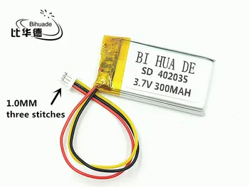 1.0 MM three stitches 3.7V 300mAH 402035 Polymer lithium ion / Li-ion battery for TOY,POWER BANK,GPS,mp3,mp4,cell phone,speaker
1.0 MM three stitches 3.7V 300mAH 402035 Polymer lithium ion / Li-ion battery for TOY,POWER BANK,GPS,mp3,mp4,cell phone,speaker