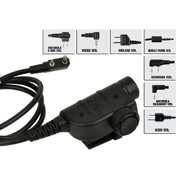 Z-Tac kenwod PTT Push To Talk For Baofeng Radio zSilynx Releases Chest PTT Airsoftsports Tactical Headset Softair Accessory Z125
Z-Tac kenwod PTT Push To Talk For Baofeng Radio zSilynx Releases Chest PTT Airsoftsports Tactical Headset Softair Accessory Z125