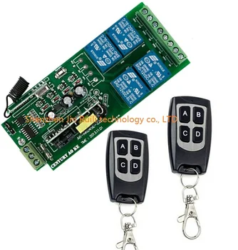 Free Shipping AC85V-- 260V 110V 220V 240V 4CH RF Wireless Remote Control Relay Switch Security System 315/433MHZ
Free Shipping AC85V-- 260V 110V 220V 240V 4CH RF Wireless Remote Control Relay Switch Security System 315/433MHZ