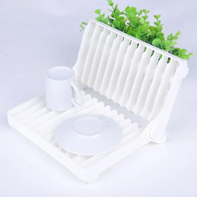 Kitchen Foldable Dish Drying Rack Plate Plastic Storage Holder Tableware Shelf Simple and Elegant Dish Rack Shelf 213x175x120mm
Kitchen Foldable Dish Drying Rack Plate Plastic Storage Holder Tableware Shelf Simple and Elegant Dish Rack Shelf 213x175x120mm