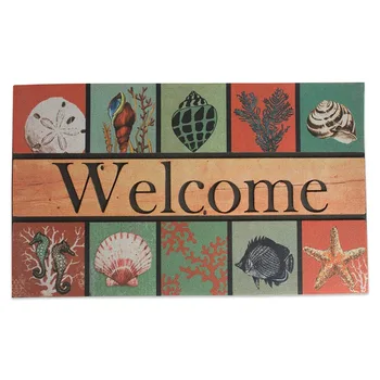 Home Fashions Non-Slip Outdoor/Indoor Printed Flocked Doormat, 18x30, Heavy Duty Entry Way Shoes Scraper Patio Rug Dirt Debris M
Home Fashions Non-Slip Outdoor/Indoor Printed Flocked Doormat, 18x30, Heavy Duty Entry Way Shoes Scraper Patio Rug Dirt Debris M