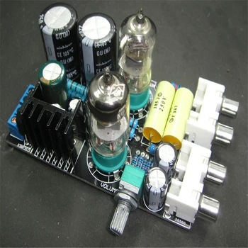 6J1 MINI tube preamp with high voltage transformer bile bile preamp bladder buffer preamplifier
6J1 MINI tube preamp with high voltage transformer bile bile preamp bladder buffer preamplifier