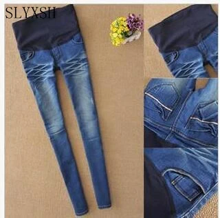 Elastic Waist Maternity Jeans Pants for Pregnancy Clothes Autumn / Winter 2017 New Pregnant Women Hole pant Maternity Plus Size
Elastic Waist Maternity Jeans Pants for Pregnancy Clothes Autumn / Winter 2017 New Pregnant Women Hole pant Maternity Plus Size
