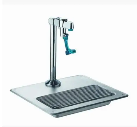 Water Station Pedestal Glass Filler and Drip Pan