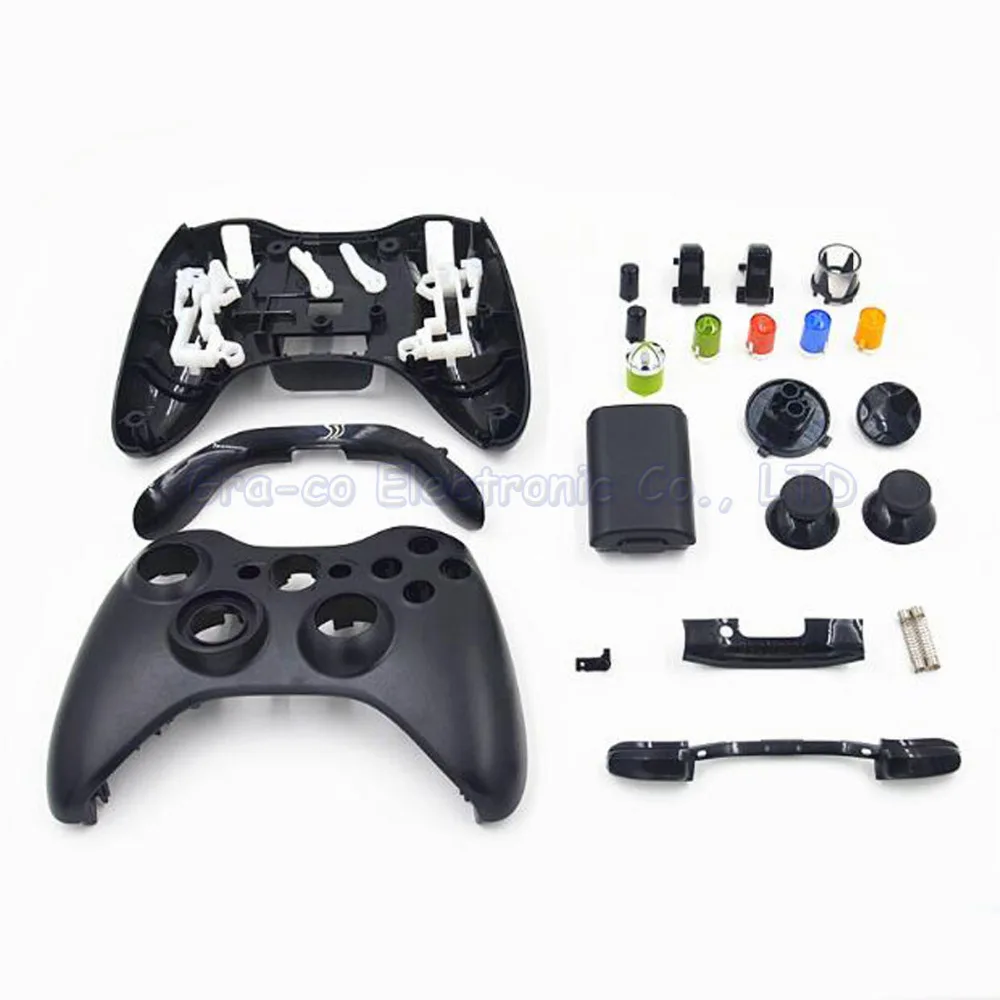 1set/lot Repair Parts game console Housing Case Shell with Full Buttons Accesories kits for xbox 360 xbox360 Controller
1set/lot Repair Parts game console Housing Case Shell with Full Buttons Accesories kits for xbox 360 xbox360 Controller