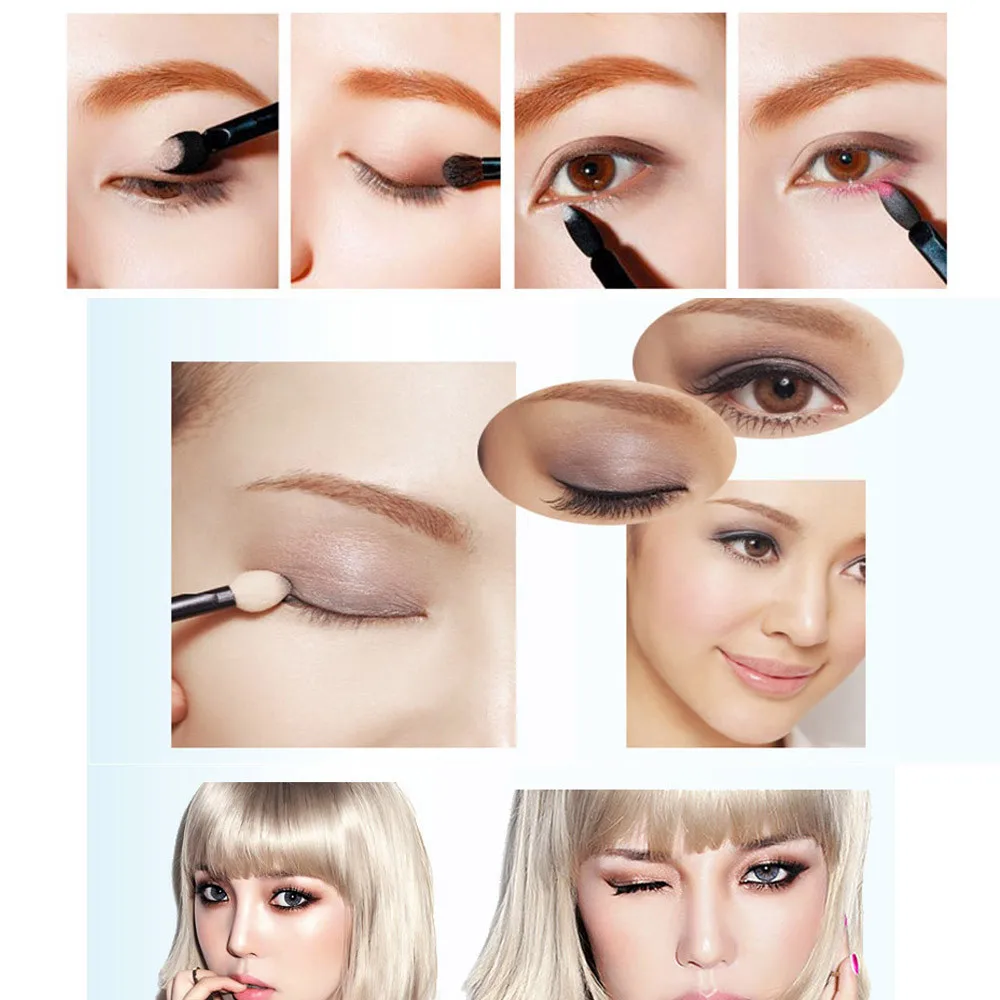 1 Set Make Up Matte 144 Color Eye Shadow 3 Color Blush 3 Color Eyebrow Powder Glitter Matte 5.14
1 Set Make Up Matte 144 Color Eye Shadow 3 Color Blush 3 Color Eyebrow Powder Glitter Matte 5.14