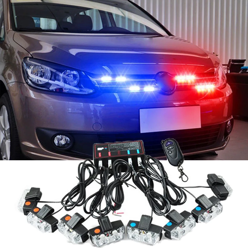 Wireless Control 16W car strobe light flash Remote Control Strobe led warning light Working light DRL Police Caution pilot Lamp
Wireless Control 16W car strobe light flash Remote Control Strobe led warning light Working light DRL Police Caution pilot Lamp