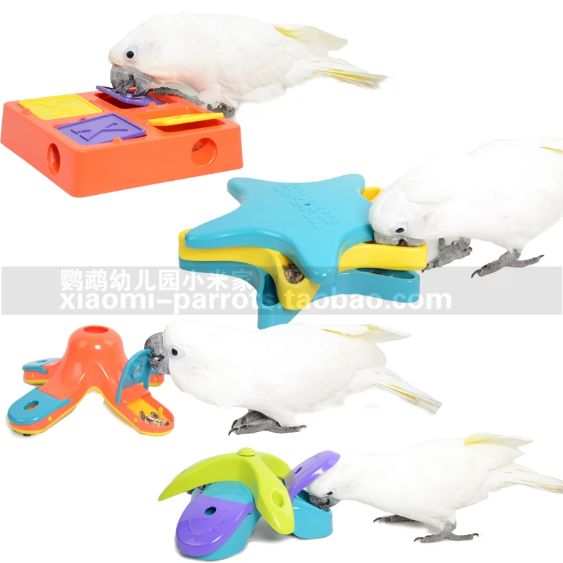 Parrot foraging fun box Puppy Dog Food Treat Dispensing Boredom Interactive Game Puzzle Training Toys
Parrot foraging fun box Puppy Dog Food Treat Dispensing Boredom Interactive Game Puzzle Training Toys
