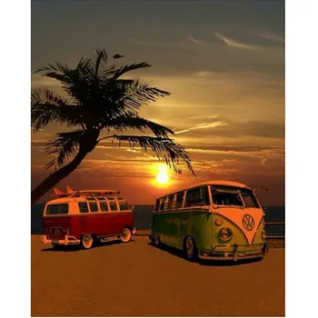 DIY Diamond Painting Wall Art Cross Stitch Coconut Tree Sunset Bus Picture 5d Embroidery Mosaic Handmade Home Decoration Gifts
DIY Diamond Painting Wall Art Cross Stitch Coconut Tree Sunset Bus Picture 5d Embroidery Mosaic Handmade Home Decoration Gifts