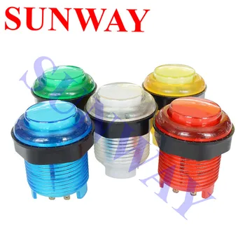 10pcs 5V 33mm Arcade illuminated LED push Button with built-in microswitch for Arcade Game Machine & PC Controller Games Parts
10pcs 5V 33mm Arcade illuminated LED push Button with built-in microswitch for Arcade Game Machine & PC Controller Games Parts