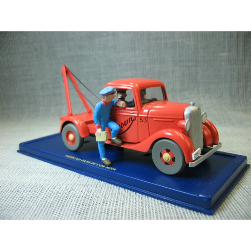 Экшн-модель автомобиля Приключения Тинтина в масштабе 1:43 фигурки лучший подарок