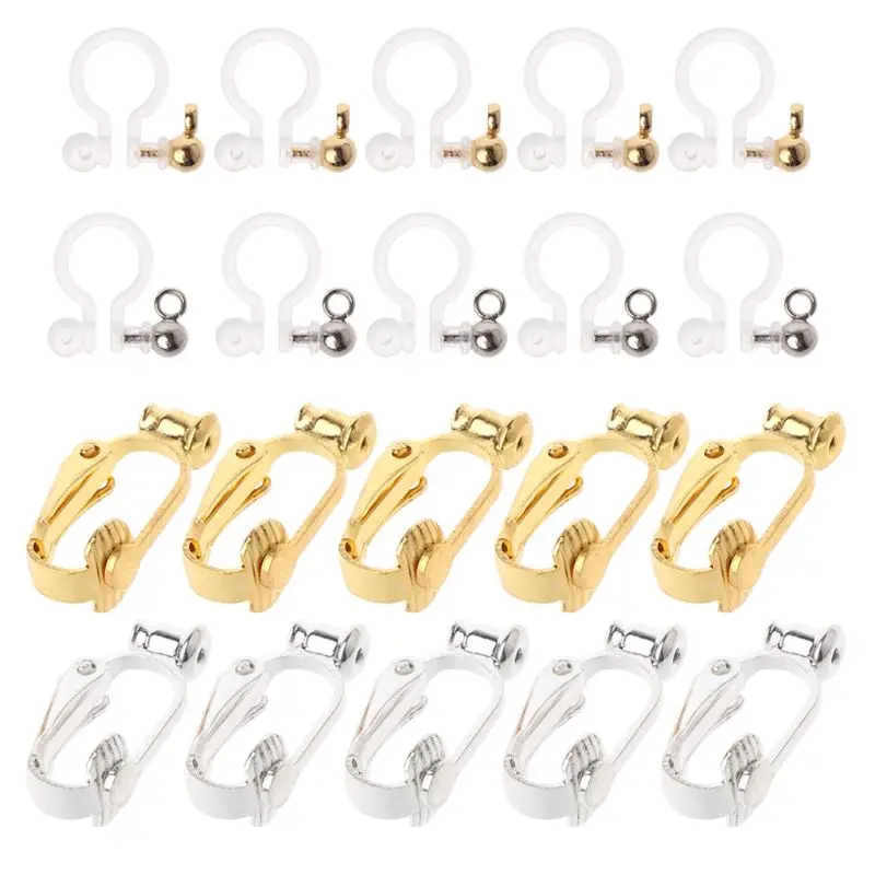 1set Earless Ear Clip Accessories Earrings Modified Earring Converter Head U-shaped Adjustable Spiral Ears Clips Without Needle
1set Earless Ear Clip Accessories Earrings Modified Earring Converter Head U-shaped Adjustable Spiral Ears Clips Without Needle