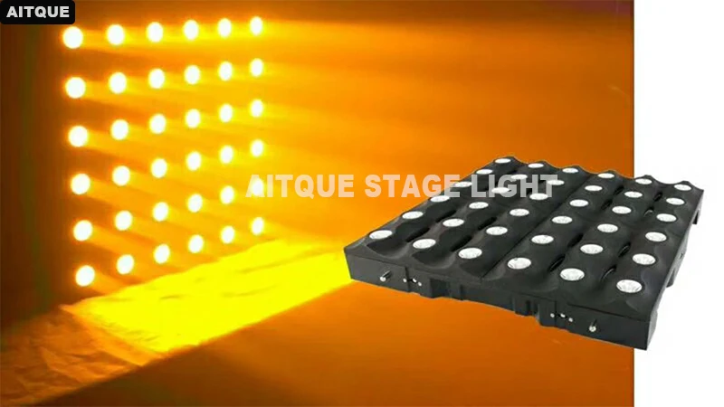 DJ stage led light lyre matrix 36X3W gold yellow led panel dmx led matrix for spotlights blinder light show
DJ stage led light lyre matrix 36X3W gold yellow led panel dmx led matrix for spotlights blinder light show