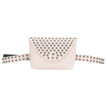 Woman Bag Fashion Outdoor Rivets Hasp Solid Color Messenger Chest Waist fanny packs money belt women's sac banane femme
Woman Bag Fashion Outdoor Rivets Hasp Solid Color Messenger Chest Waist fanny packs money belt women's sac banane femme