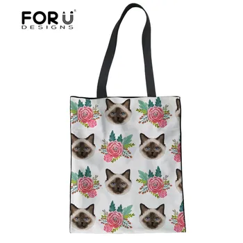 FORUDESIGNS Irman Cat Design Cute Pattern Women's Shoulder Bags Large Top-handle Bags Casual Linen Tote Bags for Ladies Canvas
FORUDESIGNS Irman Cat Design Cute Pattern Women's Shoulder Bags Large Top-handle Bags Casual Linen Tote Bags for Ladies Canvas