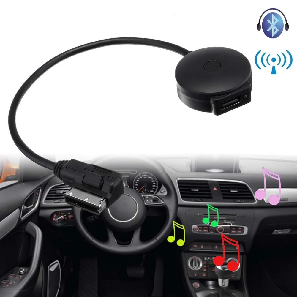 SITAILE Media In AMI MDI to Bluetooth Audio Aux & USB Female Adapter Cable for Car VW AUDI A6 Q7 3ENG Late Than 2009
SITAILE Media In AMI MDI to Bluetooth Audio Aux & USB Female Adapter Cable for Car VW AUDI A6 Q7 3ENG Late Than 2009