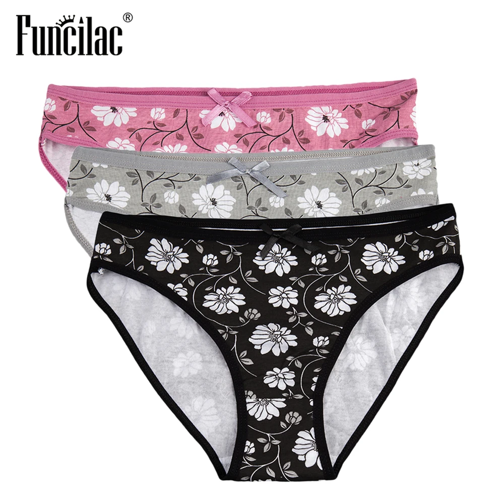 FUNCILAC Brand Floral Butterfly Little Ballet Dancer Print Briefs For Women Sexy Lace Underwear Panties Knickers Shorts 3pcs/lot
FUNCILAC Brand Floral Butterfly Little Ballet Dancer Print Briefs For Women Sexy Lace Underwear Panties Knickers Shorts 3pcs/lot