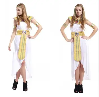 Ladies Purim Egyptian Costume Cleopatra Egyptian Goddess Novel Cosplay Dress Fantasy Slim Dress For Women For Halloween Evening
Ladies Purim Egyptian Costume Cleopatra Egyptian Goddess Novel Cosplay Dress Fantasy Slim Dress For Women For Halloween Evening