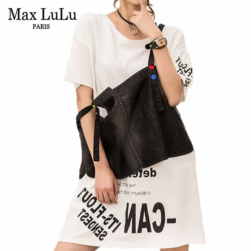 Max LuLu 2019 Fashion 2 Pieces Set Ladies Punk Clothes Womens Summer Sexy Denim Mini Dresses Vintage Elegant Vestidos Plus Size
Max LuLu 2019 Fashion 2 Pieces Set Ladies Punk Clothes Womens Summer Sexy Denim Mini Dresses Vintage Elegant Vestidos Plus Size