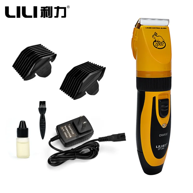LILI Professional Rechargeable Pet Hair Trimmer for Dog Grooming Electrical Dog Hair Clipper Shaver Set Pets Haircut Machine
LILI Professional Rechargeable Pet Hair Trimmer for Dog Grooming Electrical Dog Hair Clipper Shaver Set Pets Haircut Machine