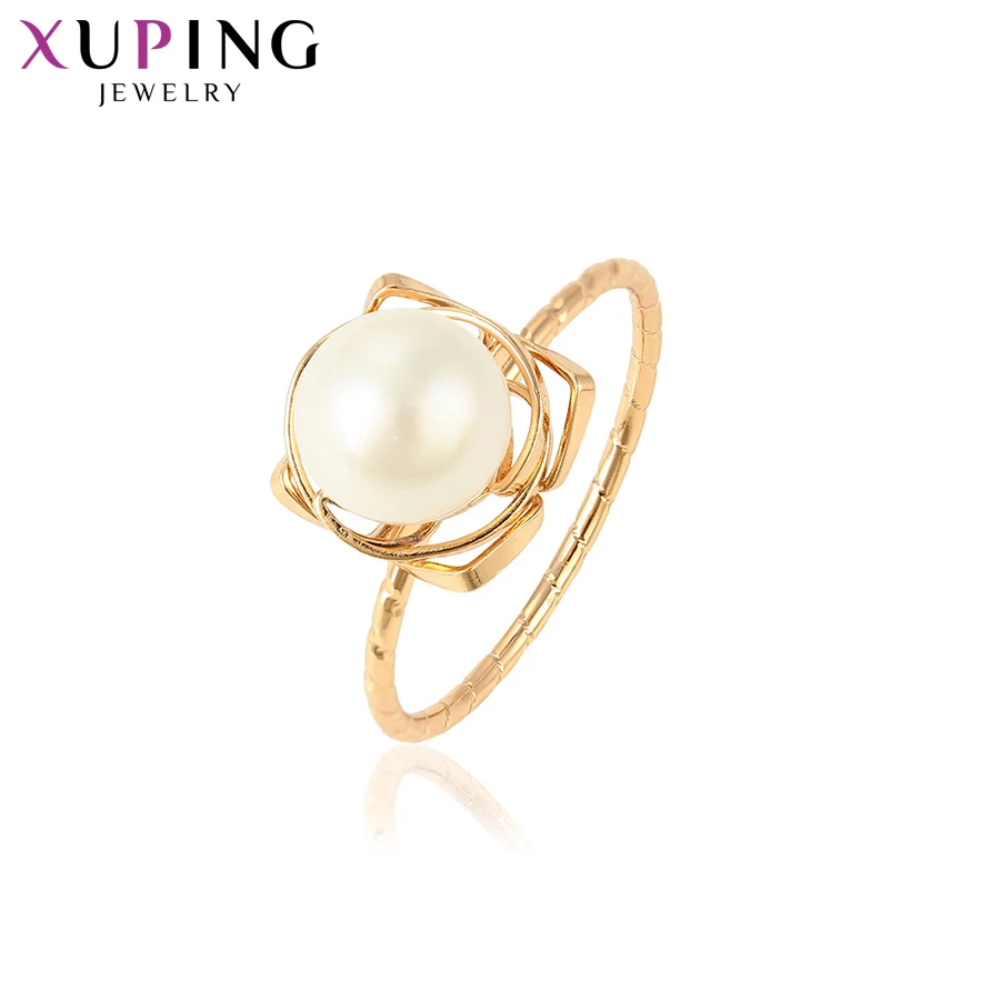 Xuping Casual Ring High Quality Imitation Pearl Jewelry Thanksgiving Christmas Fashion Gifts for Women S163.1-15438
Xuping Casual Ring High Quality Imitation Pearl Jewelry Thanksgiving Christmas Fashion Gifts for Women S163.1-15438