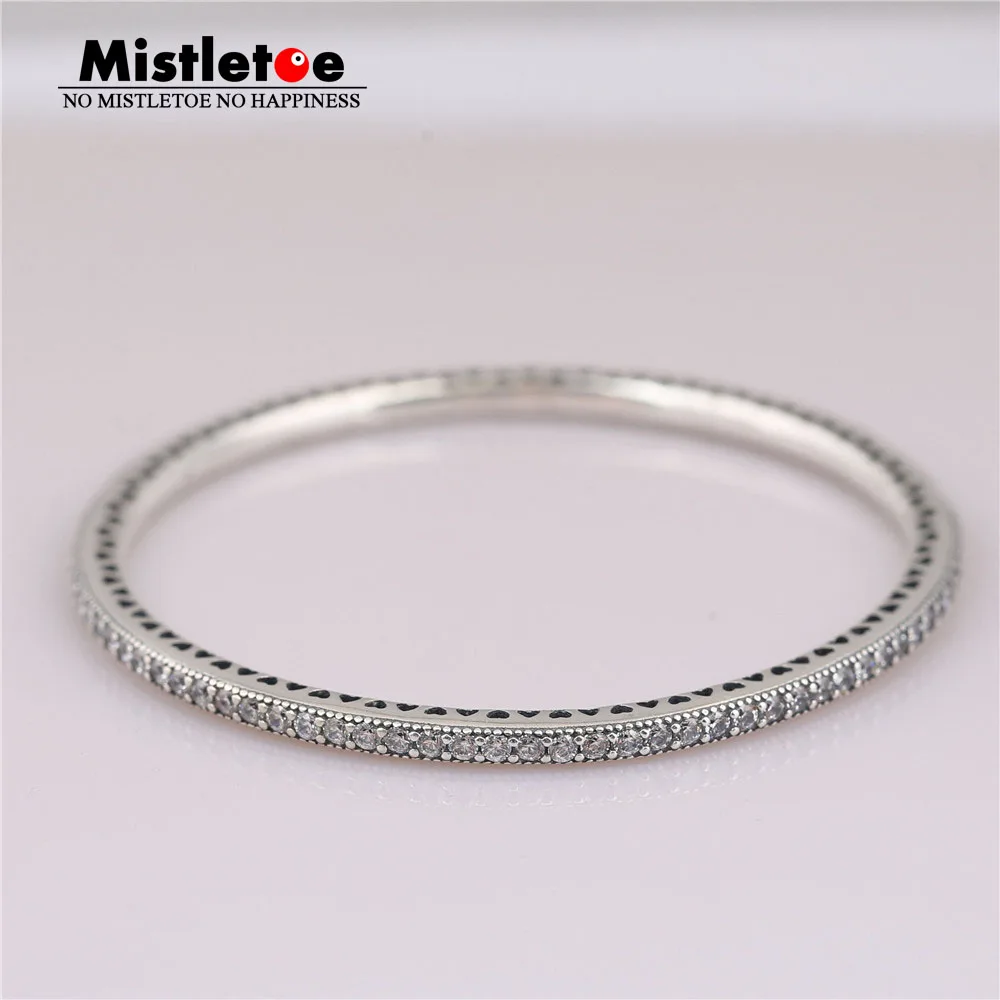 Authentic 925 Sterling Silver Twinkling Forever Bangle Bracelet Clear CZ Fit European Jewelry
Authentic 925 Sterling Silver Twinkling Forever Bangle Bracelet Clear CZ Fit European Jewelry