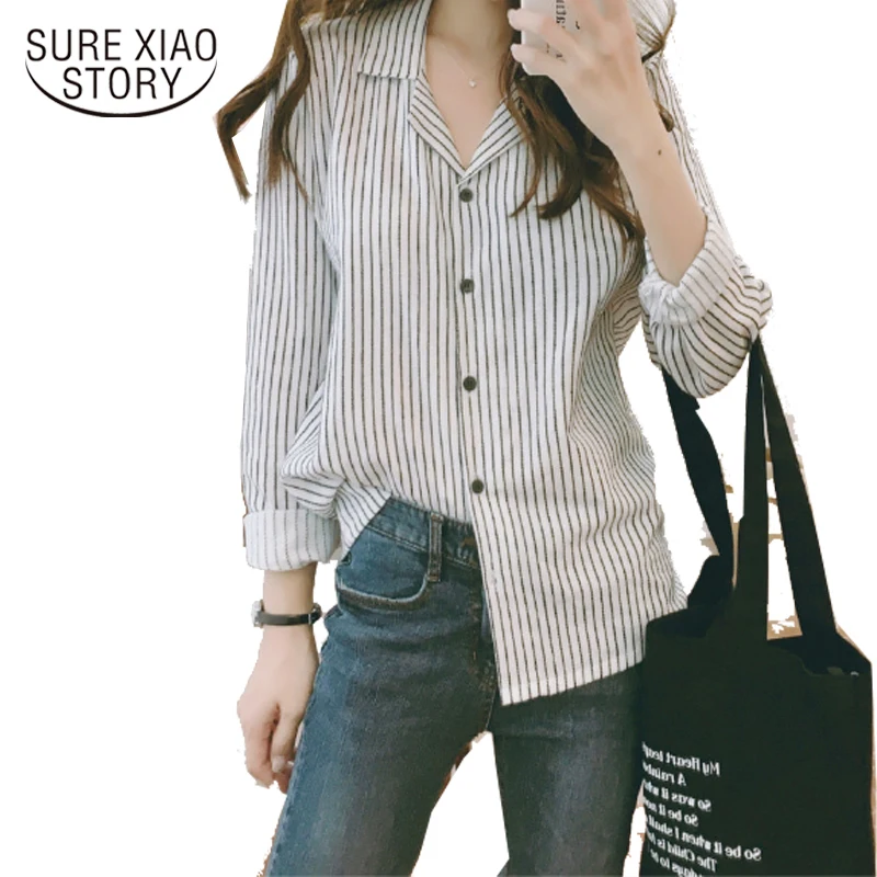 fall 2019 new arrival women blouse fashion shirt long sleeve blouse stripped blouse office lady blouse women tops D45 30
fall 2019 new arrival women blouse fashion shirt long sleeve blouse stripped blouse office lady blouse women tops D45 30