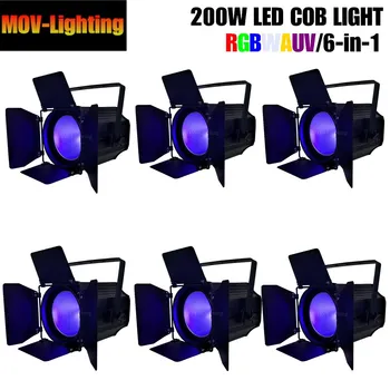 6PCS/LOT stage led cob par rgbwAP 6in1 dj uplight led par 200w LED 
6PCS/LOT stage led cob par rgbwAP 6in1 dj uplight led par 200w LED