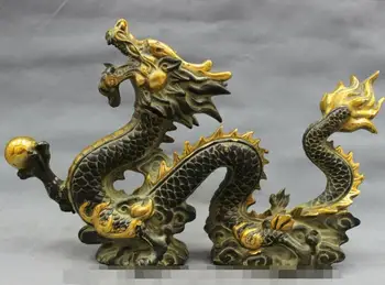 Free shipping S03226 18" Chinese Bronze Gilt Zodiac FengShui Fly Dragon Ball Statue Animals Sculpture
Free shipping S03226 18" Chinese Bronze Gilt Zodiac FengShui Fly Dragon Ball Statue Animals Sculpture