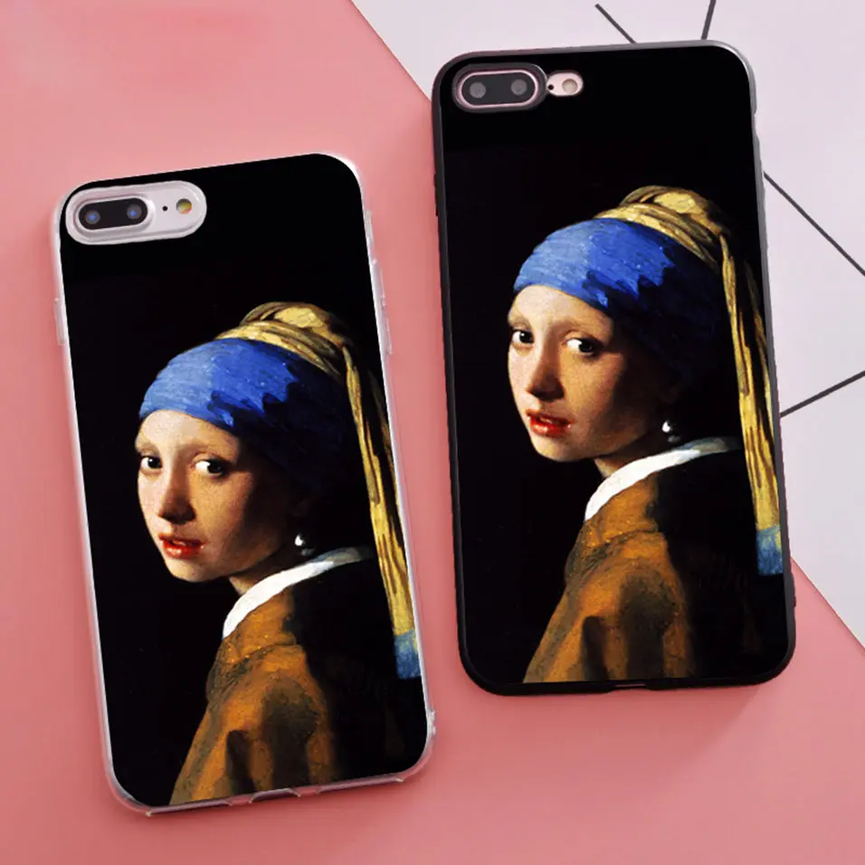 Coque Johannes Vermeer Silicone Phone Case for iPhone X 5S XR XS Max SE 6 S 6s 7 8 Plus Cover Fundas Capinha
Coque Johannes Vermeer Silicone Phone Case for iPhone X 5S XR XS Max SE 6 S 6s 7 8 Plus Cover Fundas Capinha