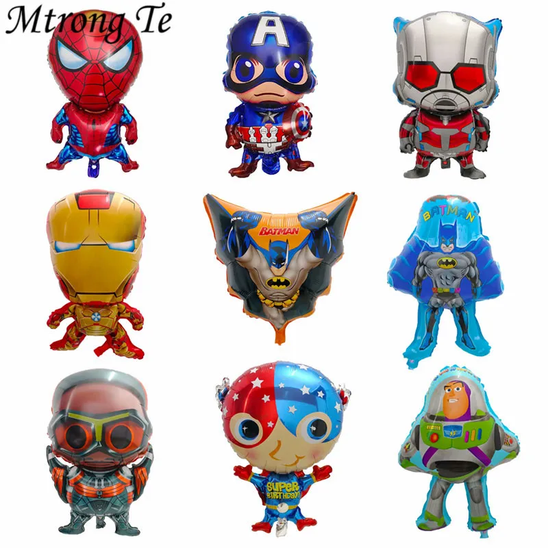 1pc Super Hero Balloons Avengers Spiderman Batman Foil Balloon Children Birthday Party decoration Baby shower Supplies kids Toys
1pc Super Hero Balloons Avengers Spiderman Batman Foil Balloon Children Birthday Party decoration Baby shower Supplies kids Toys