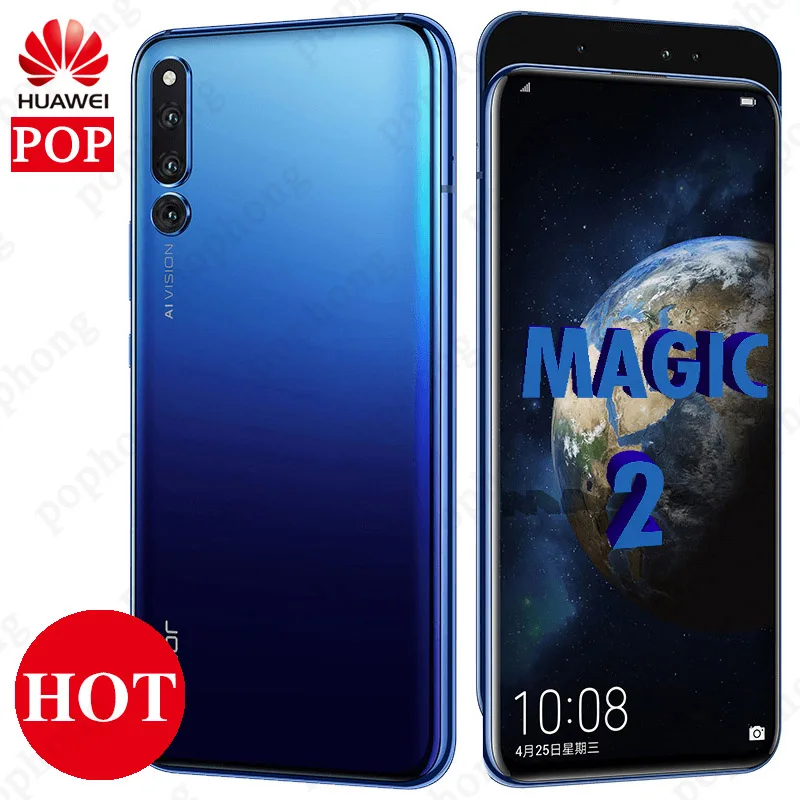 Original HONOR Magic 2 Mobile Phone 6.39 inch 8GB 128GB Kirin 980 Octa Core Android 9.0 In-Sceen Fingerprint
Original HONOR Magic 2 Mobile Phone 6.39 inch 8GB 128GB Kirin 980 Octa Core Android 9.0 In-Sceen Fingerprint