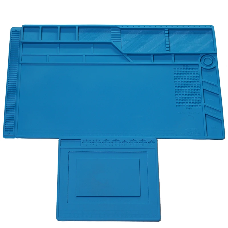 S-180 Heat Insulation Silicone Soldering Pad Desk Mat With Magnetic Section Maintenance Platform For Mobile Phone
S-180 Heat Insulation Silicone Soldering Pad Desk Mat With Magnetic Section Maintenance Platform For Mobile Phone