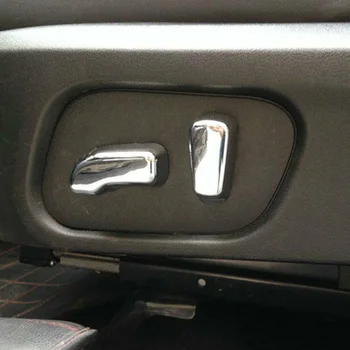 2pcs Car Seat Button Cover Trim Silver Adjustment Switch Button Cover Trims Accessoties Parts Suitable For Cars
2pcs Car Seat Button Cover Trim Silver Adjustment Switch Button Cover Trims Accessoties Parts Suitable For Cars