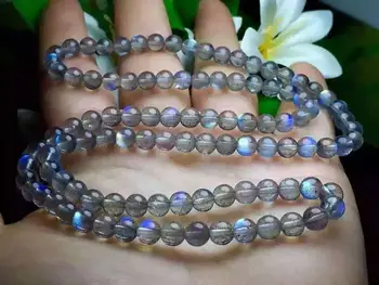 Free Shipping Natural Ice Labradorite Rainbow Light Clear Beads Woman Bracelet 6mm AAA
Free Shipping Natural Ice Labradorite Rainbow Light Clear Beads Woman Bracelet 6mm AAA
