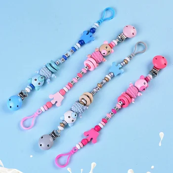 Baby Pacifier Clip Chain Infant Boys Girls Cute Cartoon Bear Letters Toys Teether Pacifier Chain Holder Baby Nipple Feeding
Baby Pacifier Clip Chain Infant Boys Girls Cute Cartoon Bear Letters Toys Teether Pacifier Chain Holder Baby Nipple Feeding