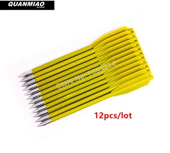 Archery Arrows Target Hunting Replacement for Crossbow Bolt Archery Recuve & Compound Bow Recurve Bow Practice Arrows 12Pcs
Archery Arrows Target Hunting Replacement for Crossbow Bolt Archery Recuve & Compound Bow Recurve Bow Practice Arrows 12Pcs