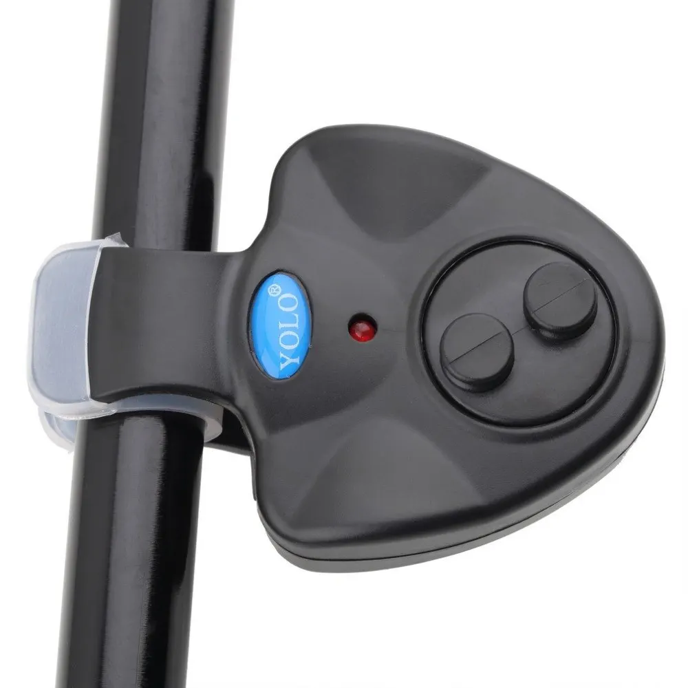 YOLO Electronic Fish Bite Sound Alarm LED Light Alert Bell Fishing Rod Clip-On with 3 x LR44 button battery new
YOLO Electronic Fish Bite Sound Alarm LED Light Alert Bell Fishing Rod Clip-On with 3 x LR44 button battery new