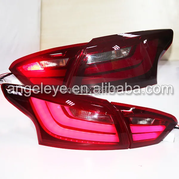 2012-2014year for FORD Focus 3 Sedan LED Strip Rear lights tail lamp backlights For BMW Style Dark red color
2012-2014year for FORD Focus 3 Sedan LED Strip Rear lights tail lamp backlights For BMW Style Dark red color