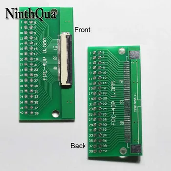 1pcs 40P FFC FPC Adapter PBC Plated 0.5MM / 1.0MM Pitch Flip cover to 2.54mm 40Pin Flat Cable Socket Connector for TFT LCD
1pcs 40P FFC FPC Adapter PBC Plated 0.5MM / 1.0MM Pitch Flip cover to 2.54mm 40Pin Flat Cable Socket Connector for TFT LCD