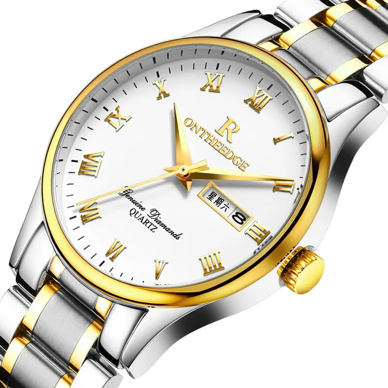 Edge Business Affairs Stainless Steel Bring Quartz Man Wrist Watch Woman Wrist-watches Student Non Mechanics Man Wrist WT009
Edge Business Affairs Stainless Steel Bring Quartz Man Wrist Watch Woman Wrist-watches Student Non Mechanics Man Wrist WT009