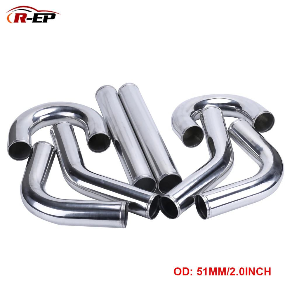 R-EP Universal Aluminum Tube 51mm 2inch Cold Air Intake Pipe for Racing Car Turbo High Flow 0/45/90/180 Degrees L S Type
R-EP Universal Aluminum Tube 51mm 2inch Cold Air Intake Pipe for Racing Car Turbo High Flow 0/45/90/180 Degrees L S Type