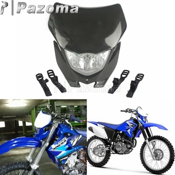 Motorbike Black High Low Beam Motocross Headlight Supermoto Dirt Bikes Headlamp Off Road for Yamaha WRF WR YZ TTR XT MX Enduro
Motorbike Black High Low Beam Motocross Headlight Supermoto Dirt Bikes Headlamp Off Road for Yamaha WRF WR YZ TTR XT MX Enduro