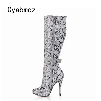 Cyabmoz Women Shoes Woman Knee High Heels Winter Boots Serpentine Zip Buckle Ladies Party Shoes Zapatillas Botas Zapatos Mujer
Cyabmoz Women Shoes Woman Knee High Heels Winter Boots Serpentine Zip Buckle Ladies Party Shoes Zapatillas Botas Zapatos Mujer